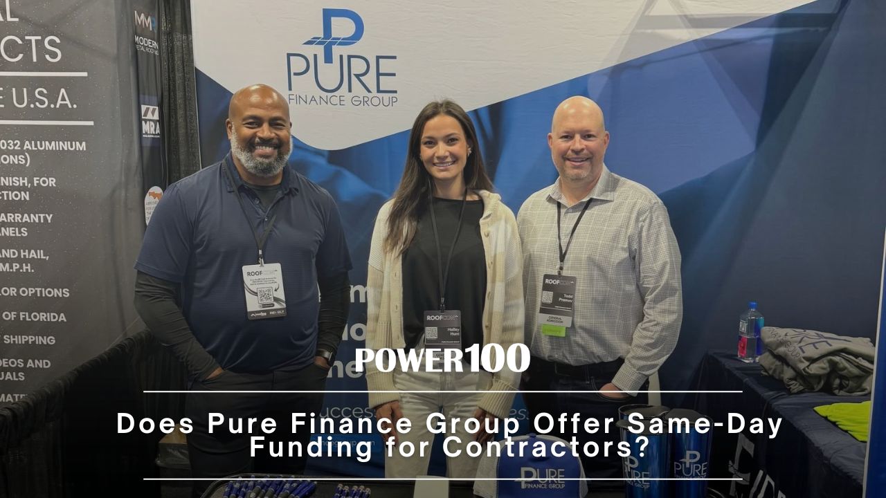 Does Pure Finance Group Offer Same-Day Funding for Contractors? Here’s Why It Stands Out as a Top Choice
