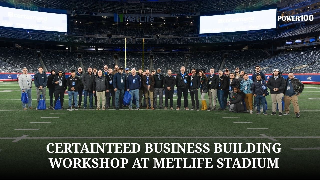CertainTeed Business Building Workshop at MetLife Stadium Recap: Contractor Business Growth Took Center Stage In New Jersey