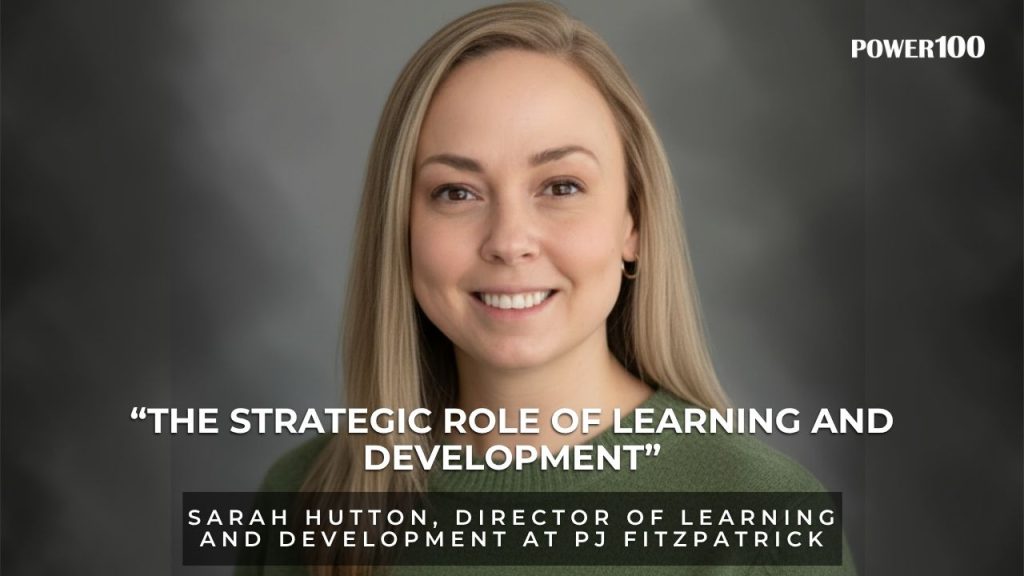 Power100 Spotlights Sarah Hutton and “The Strategic Role of Learning and Development”