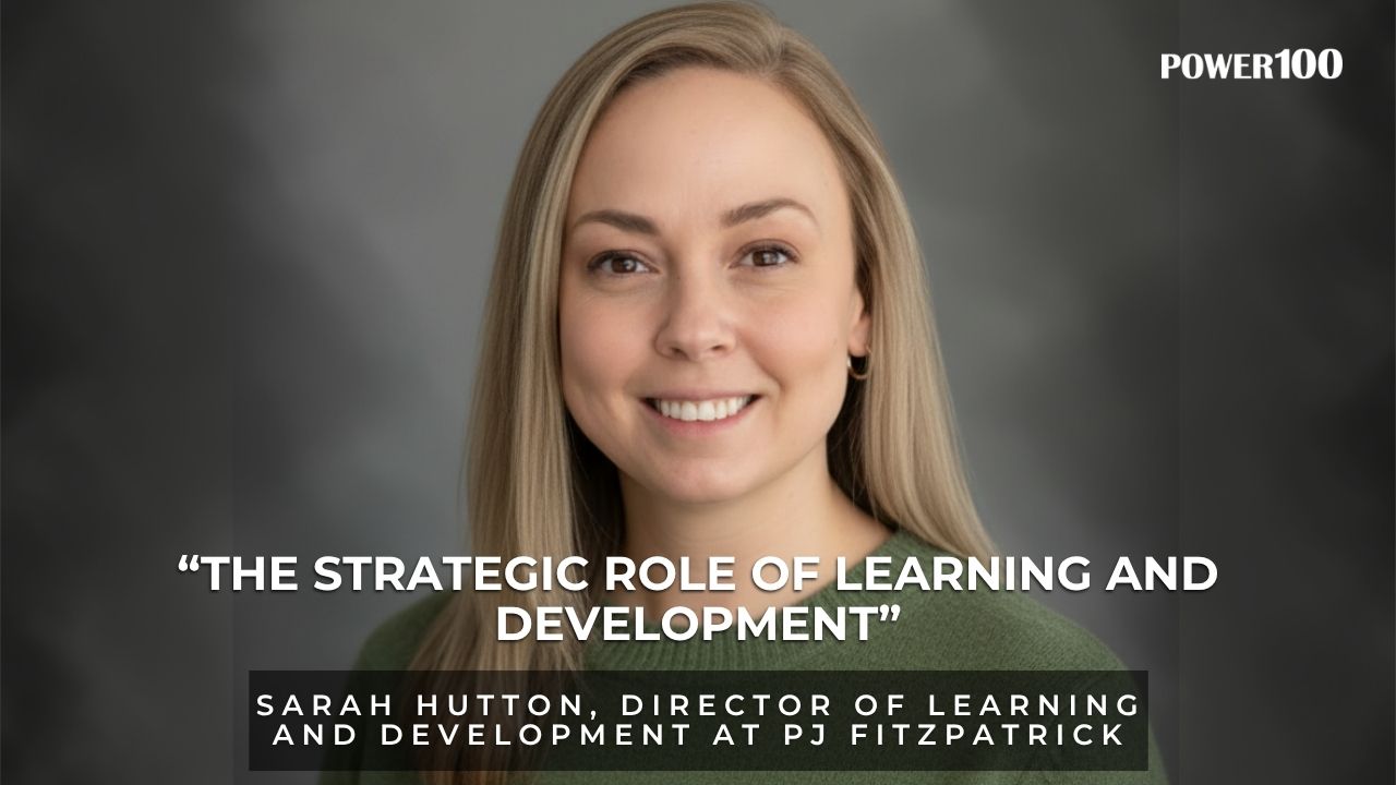 Power100 Spotlights Sarah Hutton and “The Strategic Role of Learning and Development”