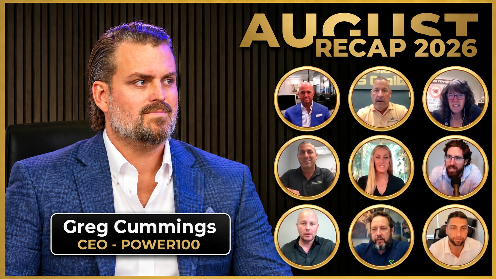 15 Leaders, One Month, 5 Signals: Power100’s August PowerChat Recap Shows What Great Home Improvement Companies Are Building For Next