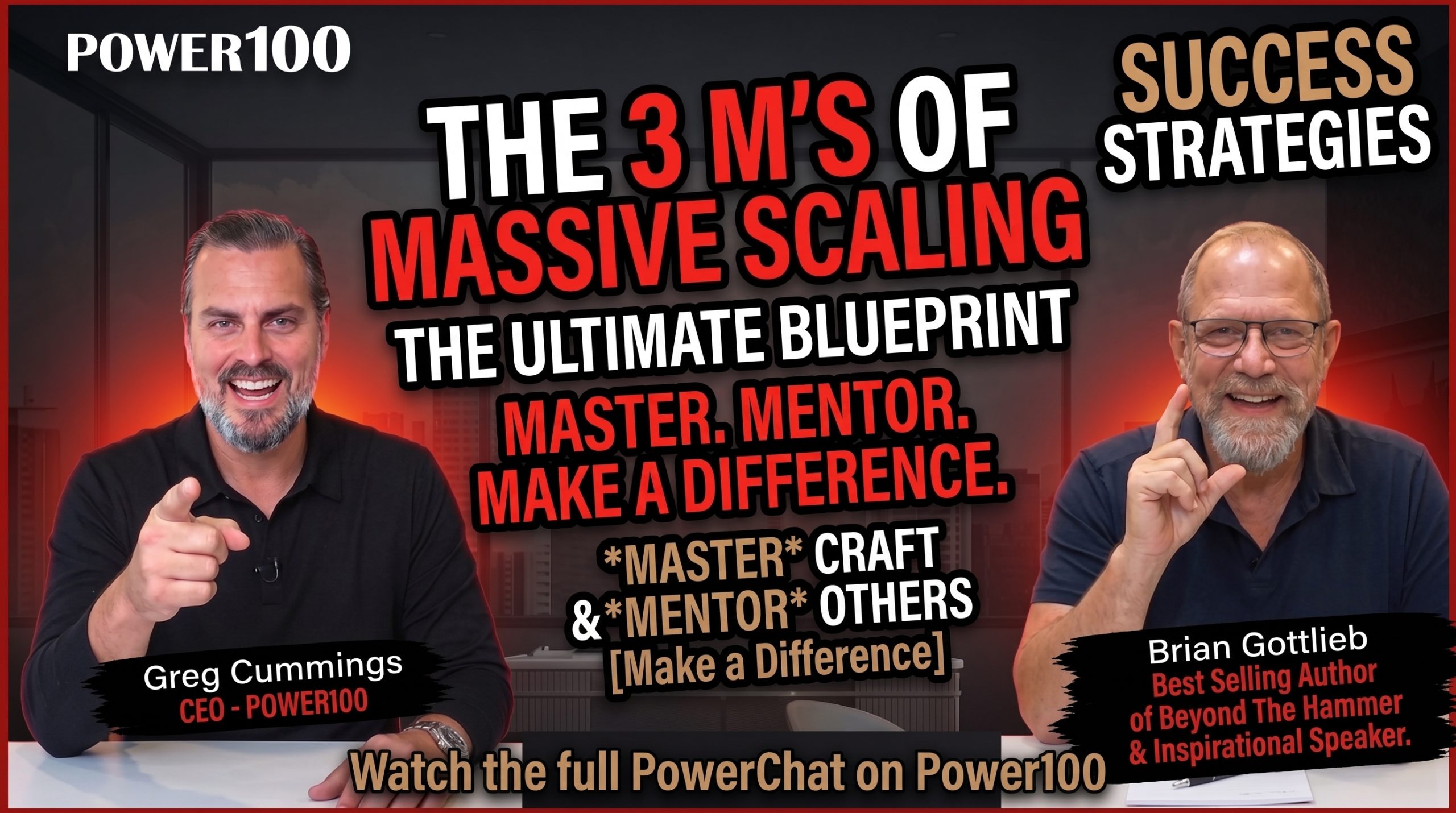 “Master, Mentor, Make a Difference”: Brian Gottlieb Says the Highest Level of Home Improvement Leadership Is Using What You Built to Help Someone Else