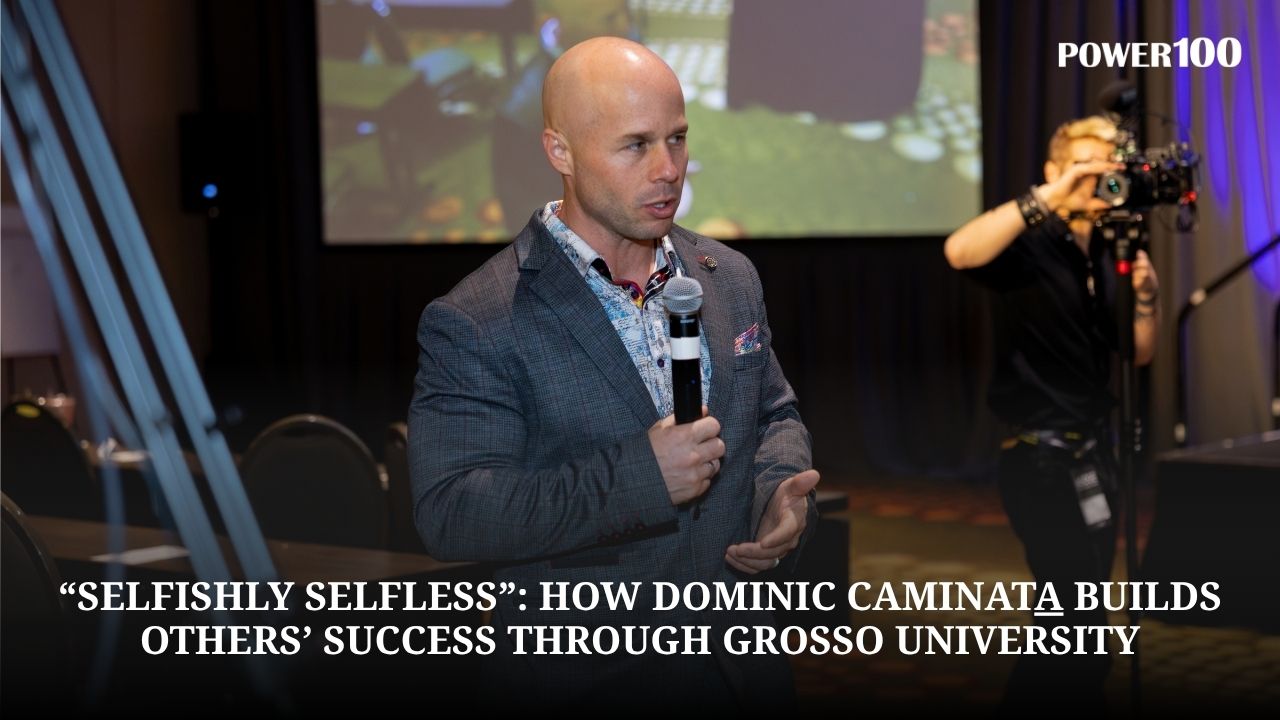 “Selfishly Selfless”: How Dominic Caminata Builds Others’ Success Through Grosso University