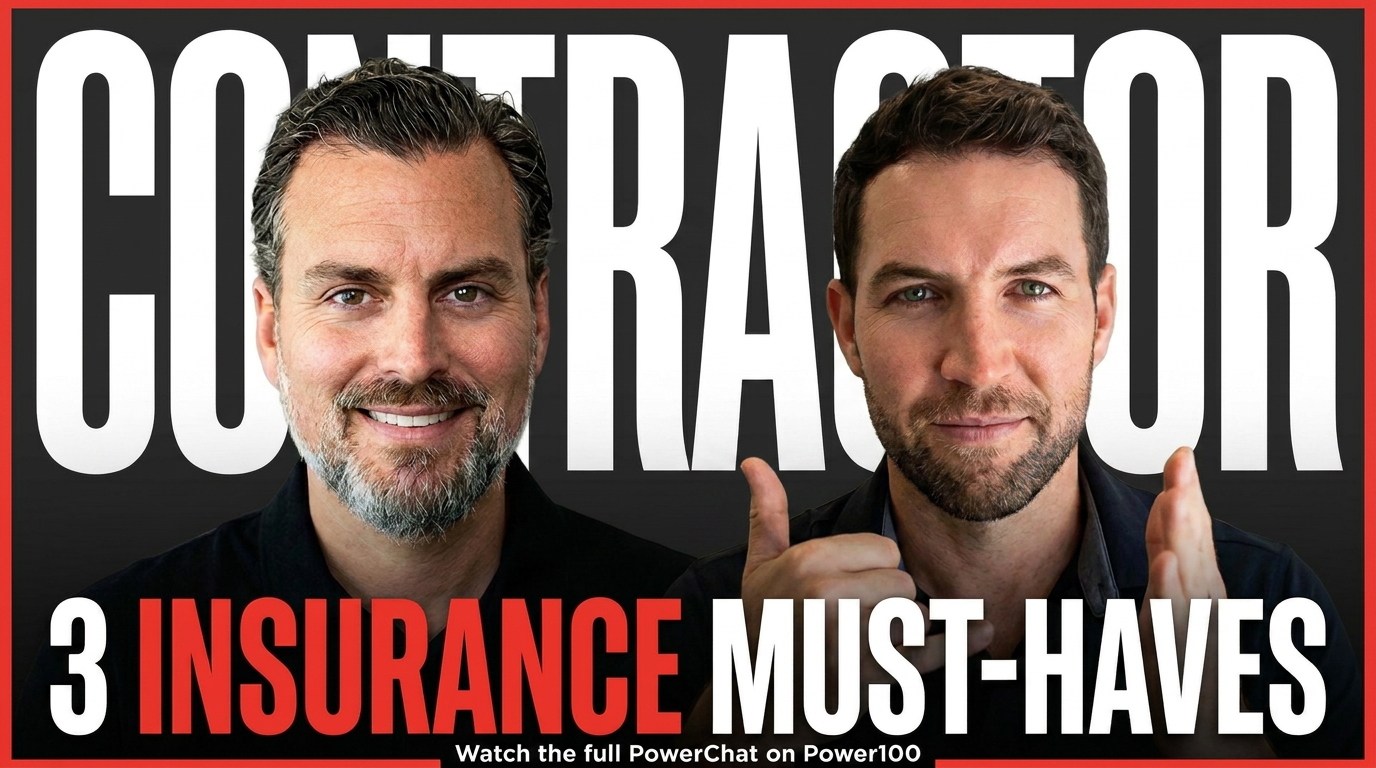 Contractor Insurance For Home Improvement Companies: Josh Reznick Explains The Three Part Protection System Contractors Need