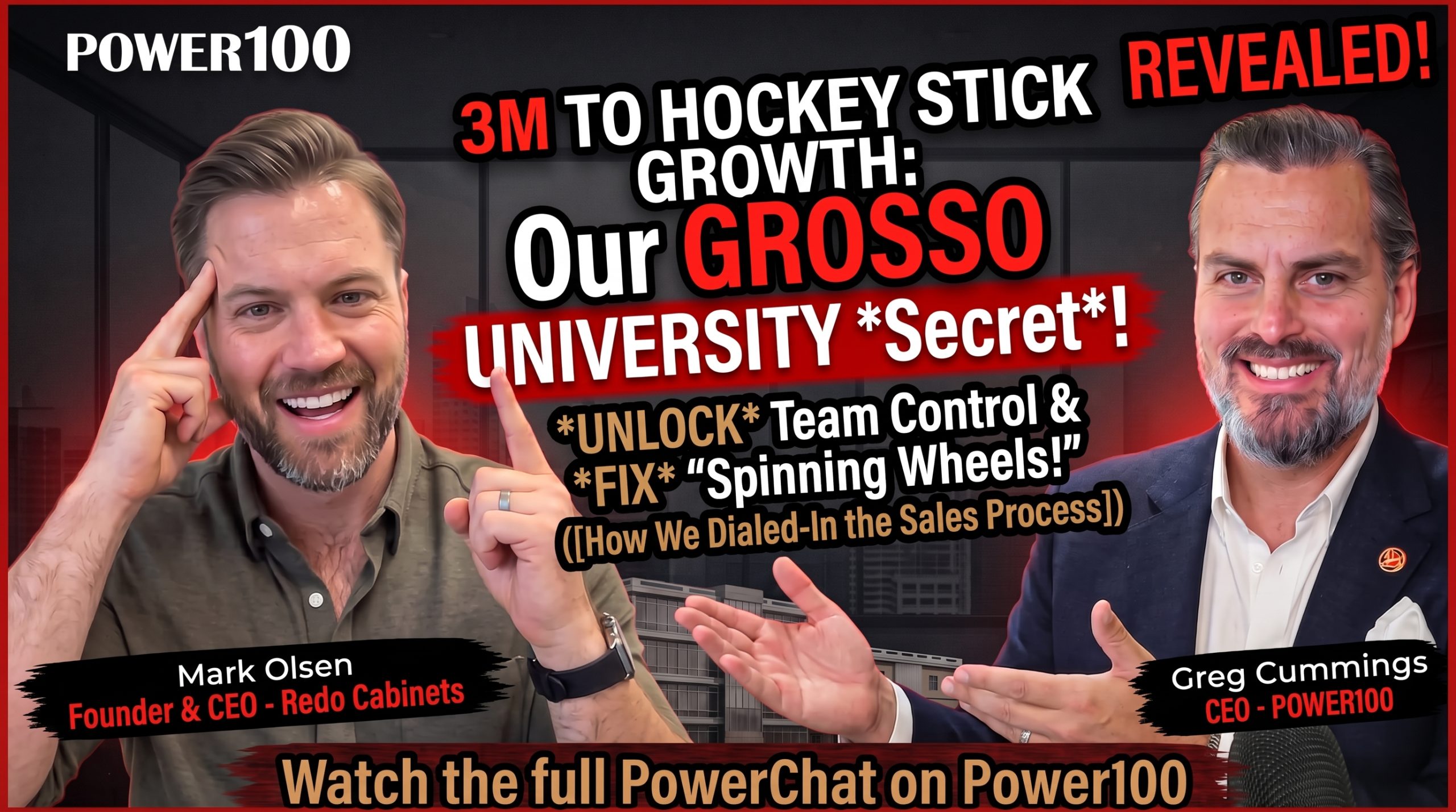 Is Grosso University the Best Sales Training Platform in the Home Improvement Industry? Mark Olsen of Redo Cabinets Answers After Scaling From $3 Million to $35 Million