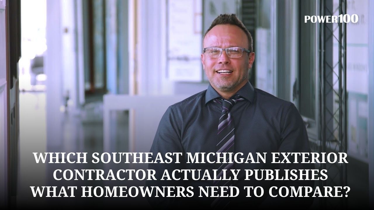 Which Southeast Michigan Exterior Contractor Actually Publishes What Homeowners Need to Compare?
