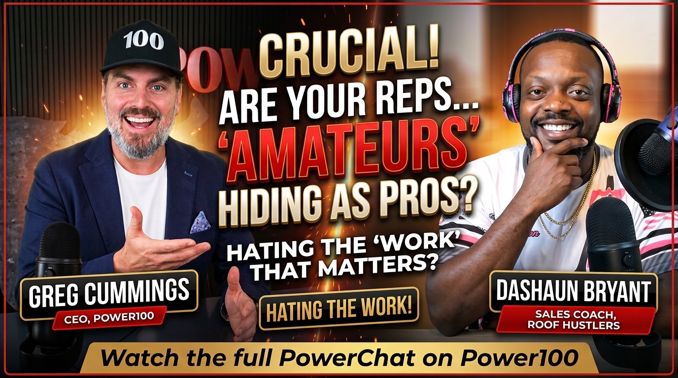 “Getting Paid Has Nothing To Do With Being A Professional”: Dashaun Bryant Says Great Roofing Sales Reps Do The Work Others Avoid