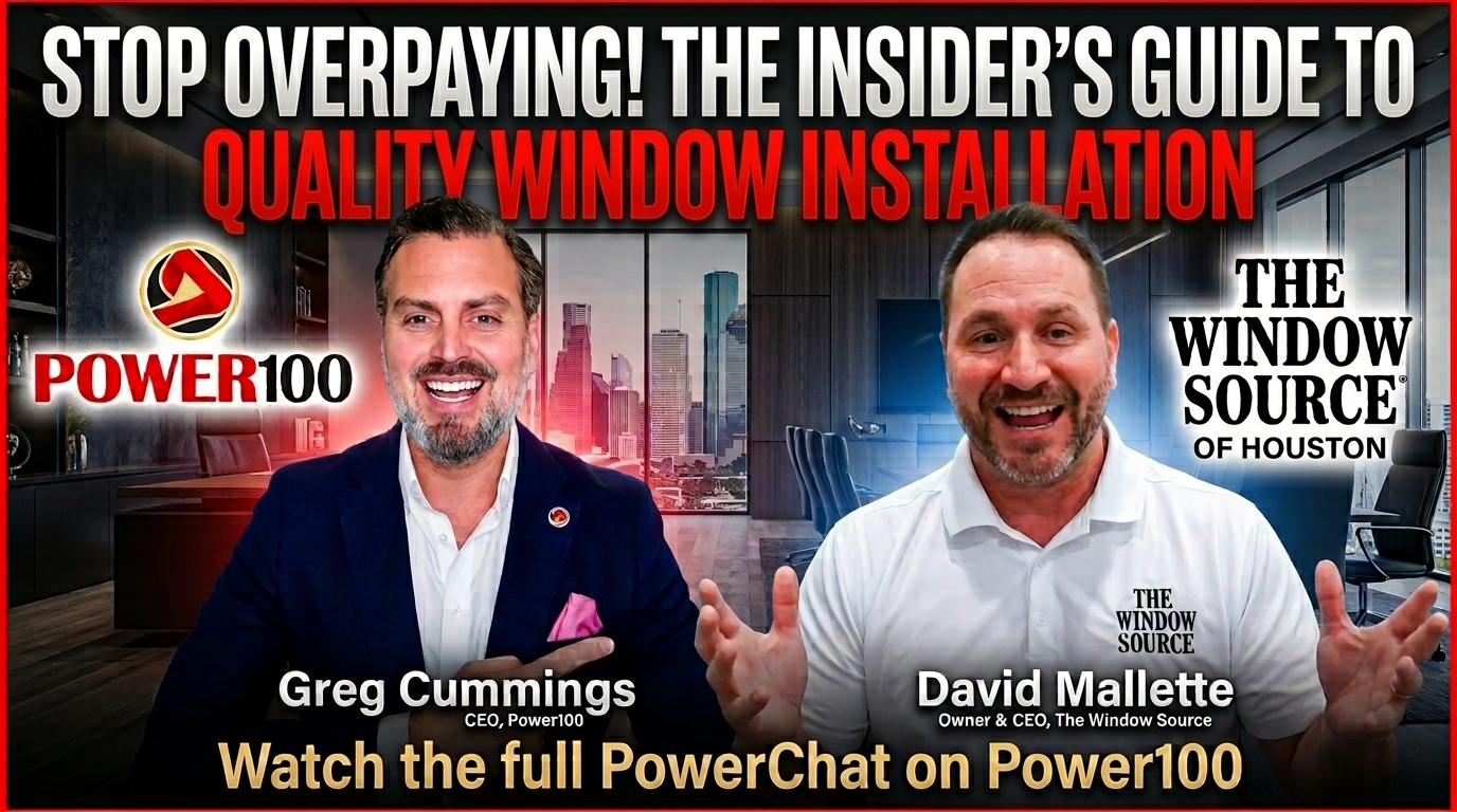 “We Don’t Just Hire Anybody Off The Street”: David Mallette Says Great Window Companies Prove Quality Before They Enter The Home