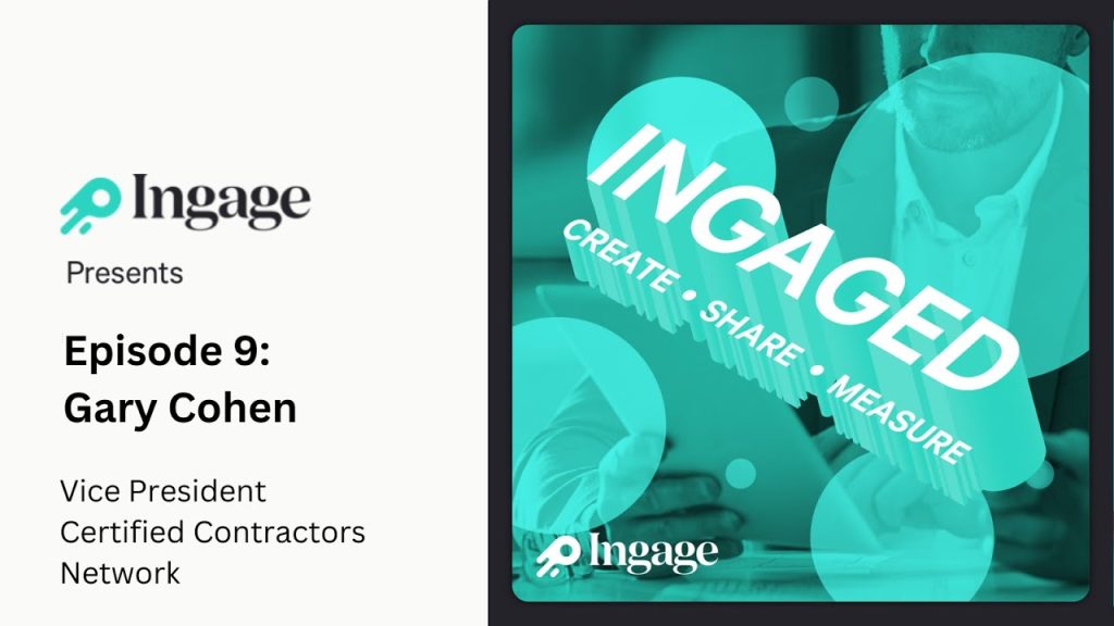 Sales Mastery Unleashed: Empowering Your Team with a Winning Sales Process ft. Gary Cohen | Ingaged