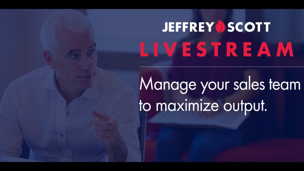 LinkedIn Livestream – Manage your sales team to maximize output