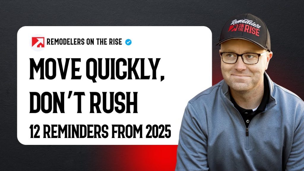 Move Quickly, Don’t Rush: 12 Reminders From 2025