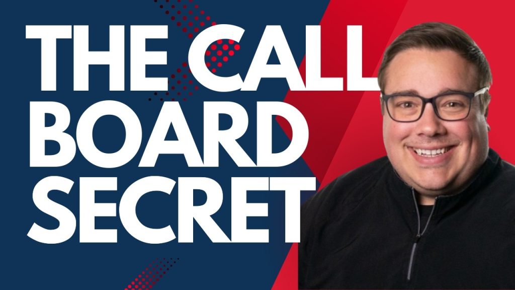 Stop Wasting Ads: Use This Call Board Secret Instead