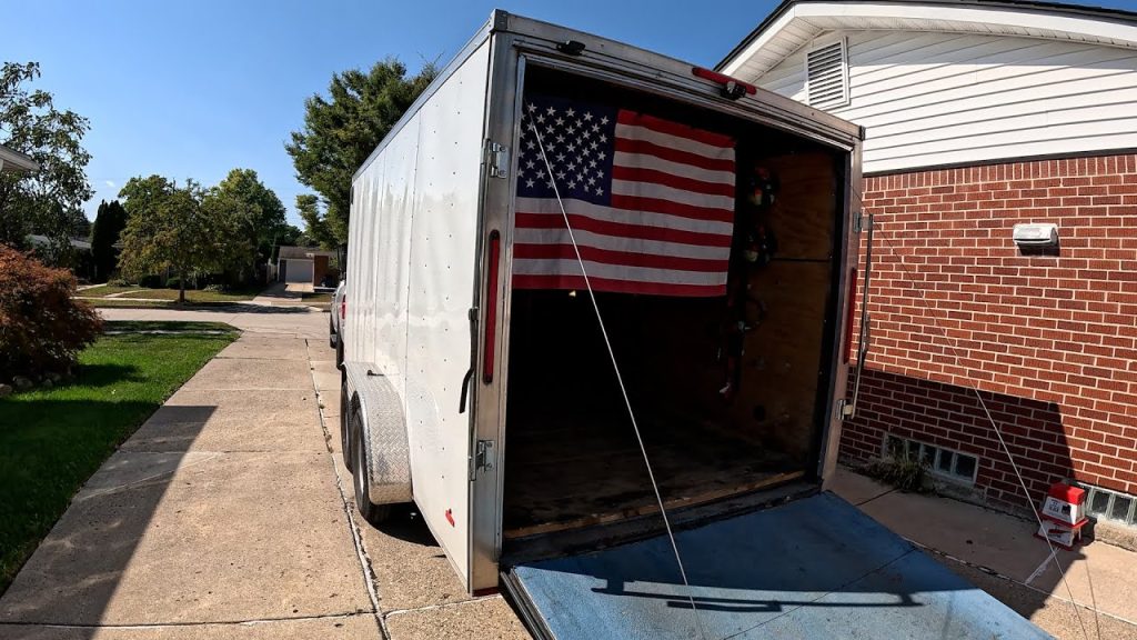 What I Love (and Hate) About My 7×16 Enclosed Lawn Care Trailer