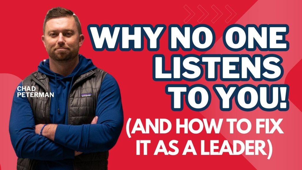 What Your Team Is REALLY Saying When They Stay Quiet | The Power of Connection | Chad Peterman