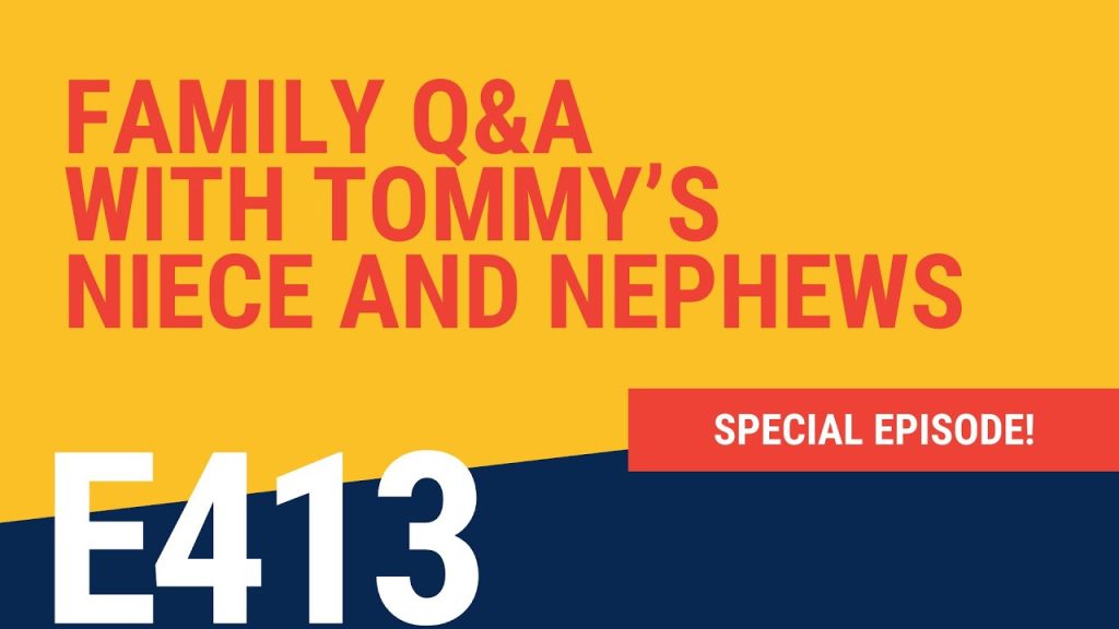 Special Family Q&A with Tommy Mello’s Niece and Nephews!