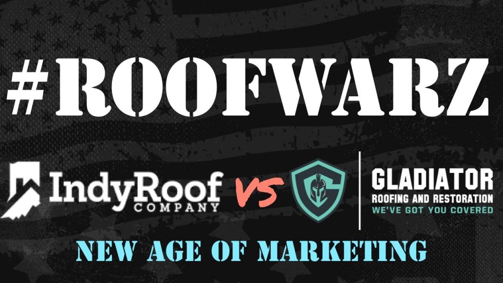 #ROOFWARZ Roofing Competitors Marketing Together!? Indy Roof Company | Gladiator Roofing